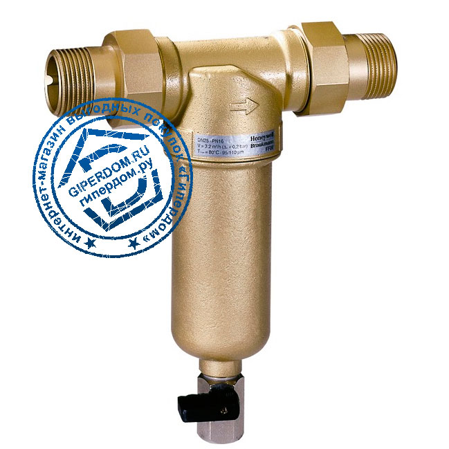 Фильтр для воды с прямоточной промывкой Honeywell miniplus FF06 3/4