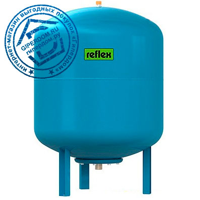 Гидроаккумулятор для водоснабжения Reflex DE 33 (с ножками)