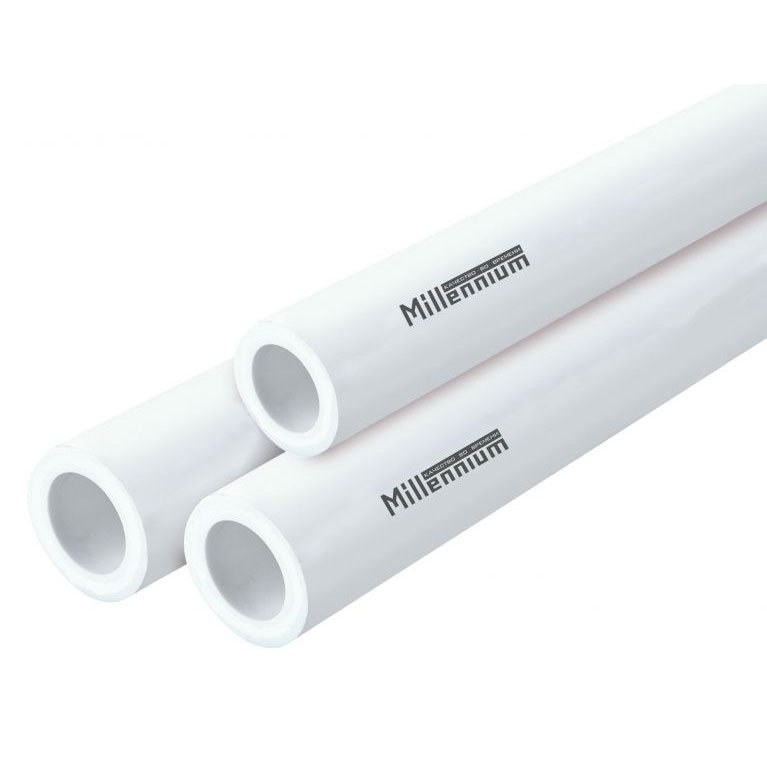 Полипропиленовая труба Millennium 25×4,2 (4 м, PN20, PPR) Полипропиленовая труба Millennium 25×4,2 (4 м, PN20, PPR)