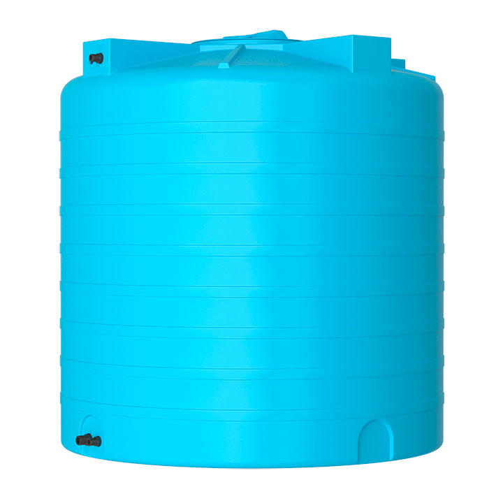 Пластиковый бак для воды Акватек ATV 2000 (синий) с поплавком