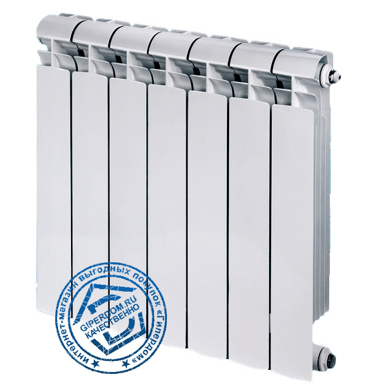 Биметаллический радиатор Global Bimetall Style Extra 350 4 секции