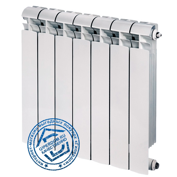 Биметаллический радиатор Global Bimetall Style Plus 500 4 секции